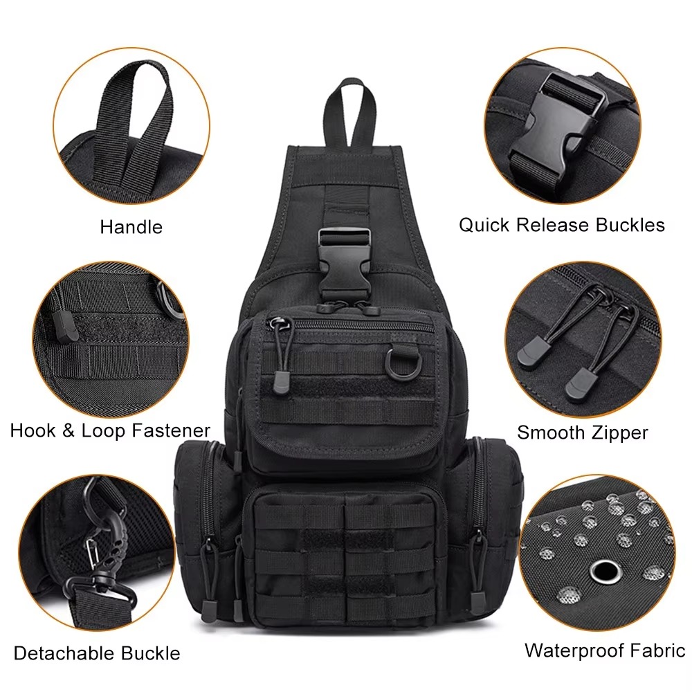 Tactical Pistol Bag Concealed  - Edc Concealed Carry Sling Bag review and price
