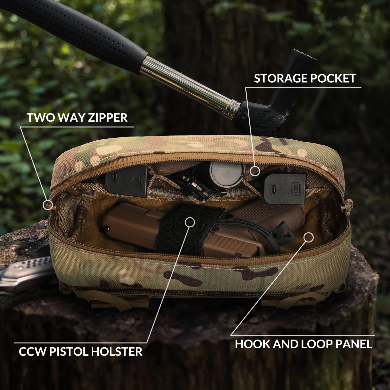 Tactical Fanny Pack, Concealed - Edc Concealed Carry Sling Bag review and price